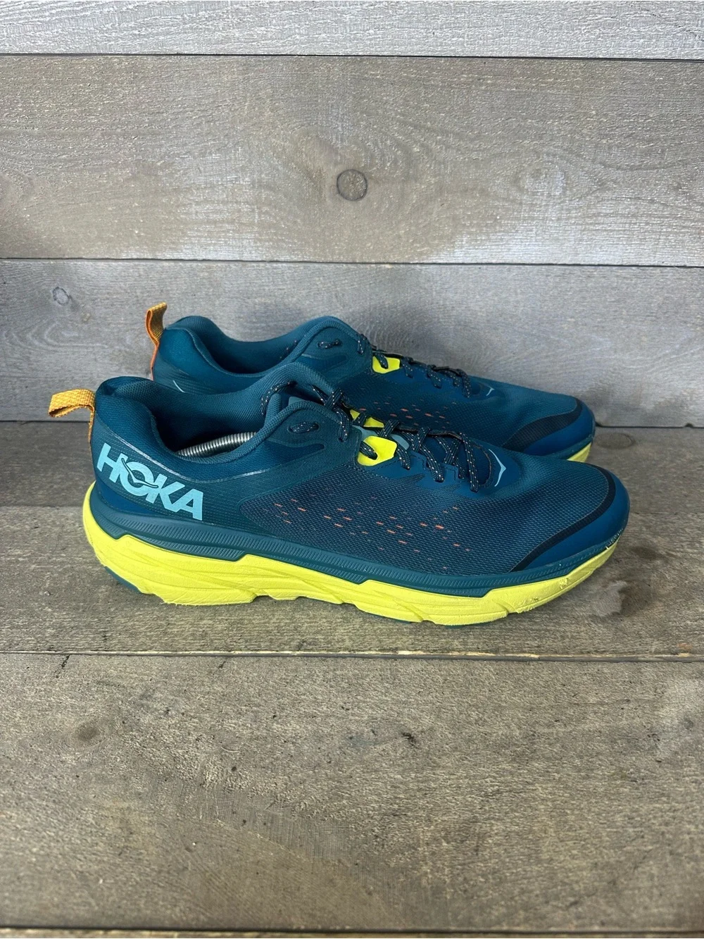 Hoka One One Challenger ATR 6  Men’s Sz 14 D Trail Running Shoes  1106510